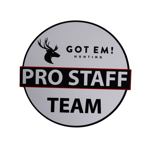 GOT EM! Pro Staff Vinyl Decal
