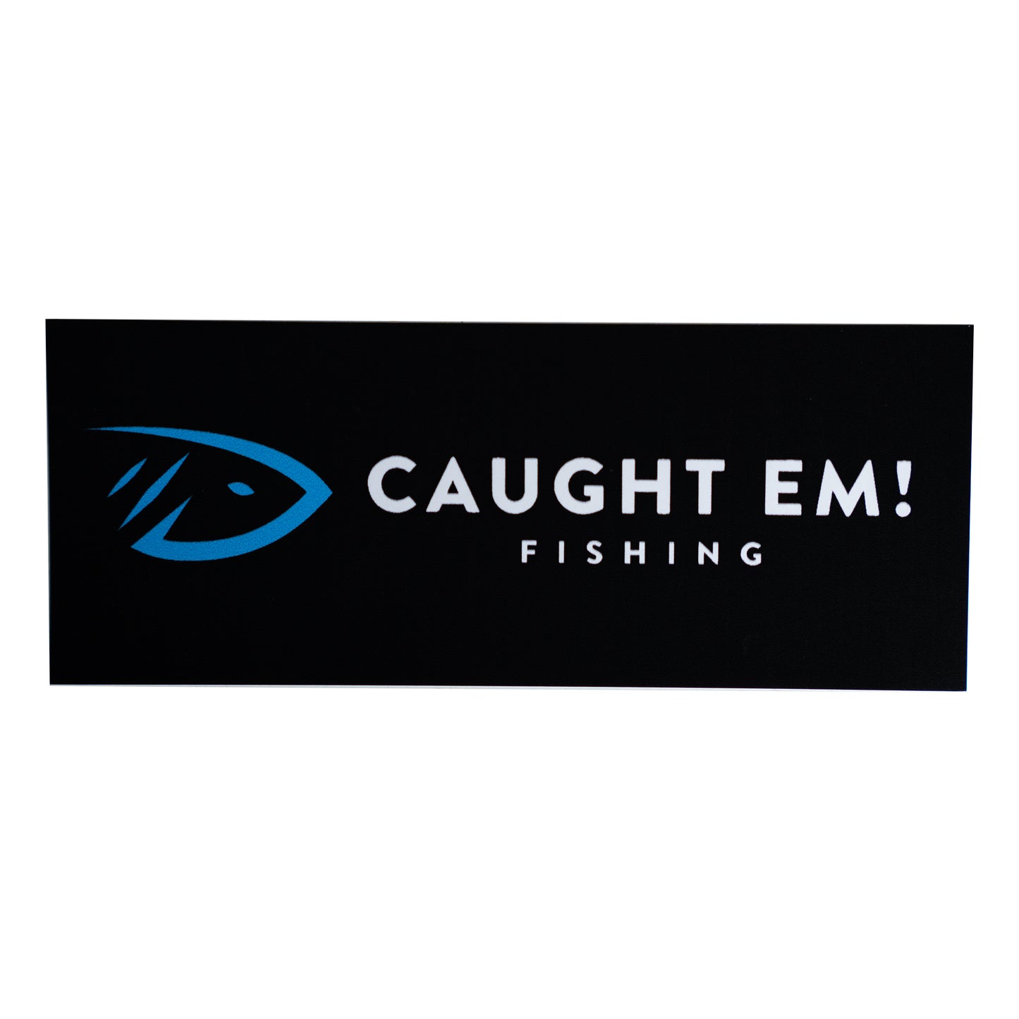 CAUGHT EM! Fishing Vinyl Decal