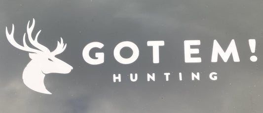 Got Em! Hunting Vehicle Sticker - Got Em! Hunting
